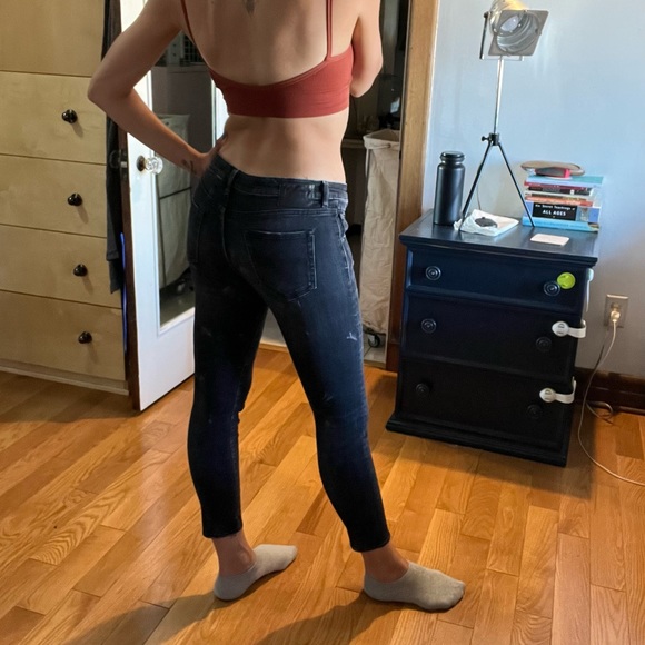 Distressed black R13 jeans - Picture 2 of 5